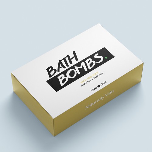 Bath bombs box design