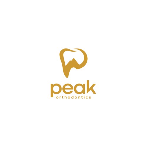 create a logo for Peak Orthodontics
