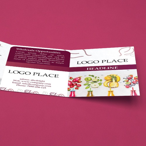 Elegant brochure