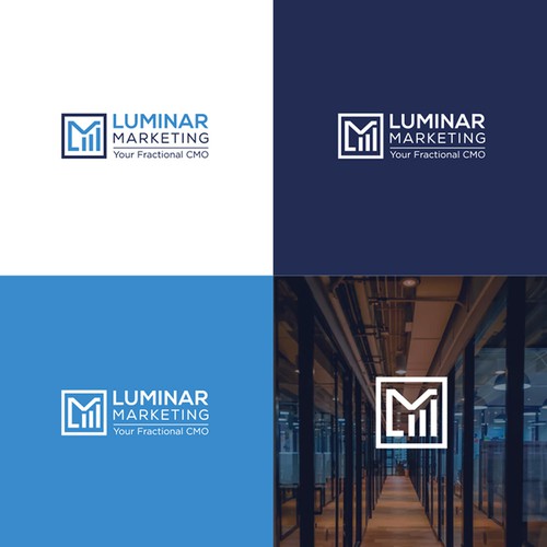 Need an illustrative logo design for a marketing consulting agency