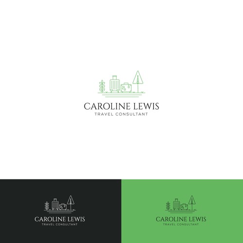 UNIQUE LOGO DESIGN FOR CAROLINE LEWIS