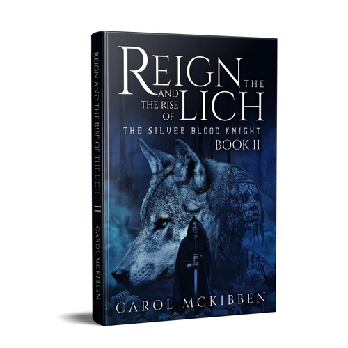 Reign of The Lich - Dark Fantasy Cover