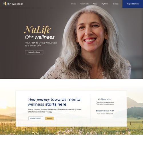 Website Design for Wellness Clinic