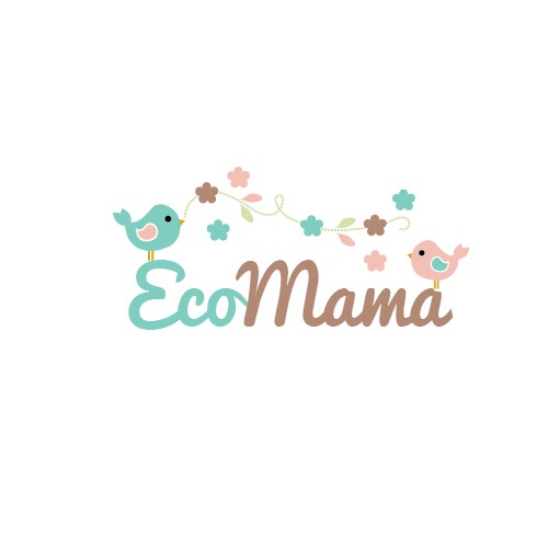 Create a gorgeous and organic inspired logo for online retail mother and baby store EcoMama.