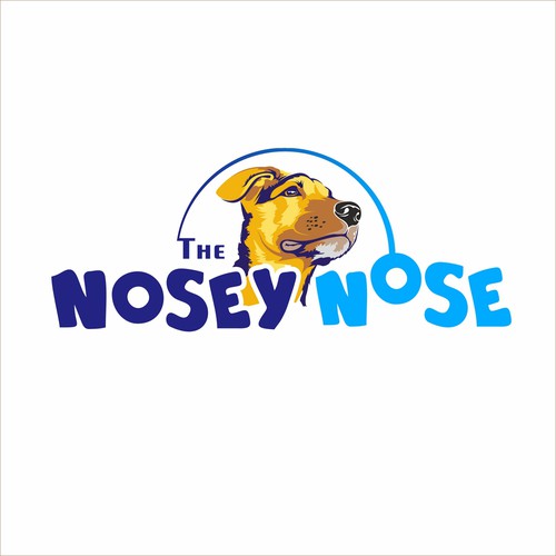 Logo for company that does interactive games for dogs