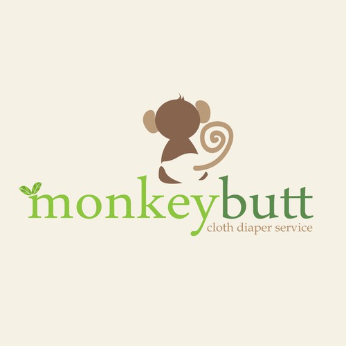 Monkey Butt,   Think you can make an Attractive one?  Monkey Butt Cloth Diaper Service needs a logo.