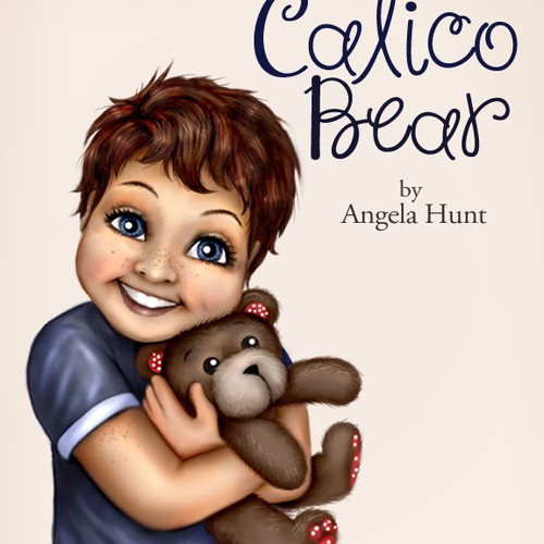 Book Illustration - Calico bear