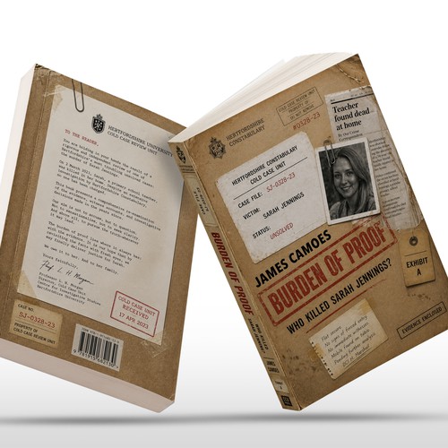 Burden of Proof — Book Cover Design