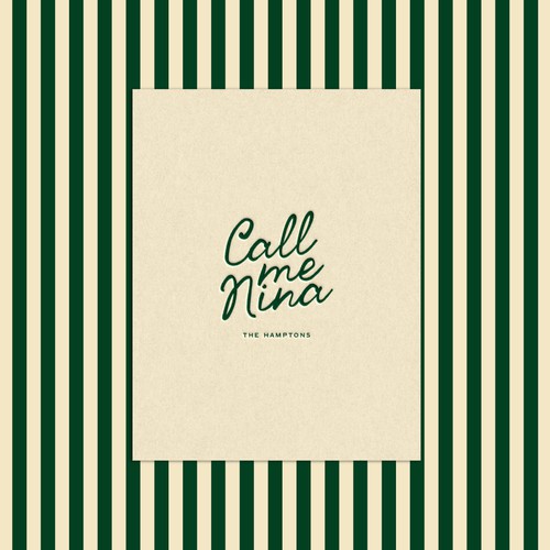 Visual Identity for Call Me Nina