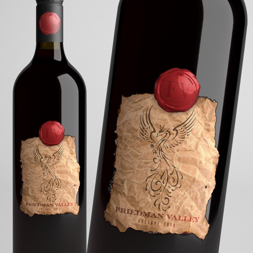 wine label