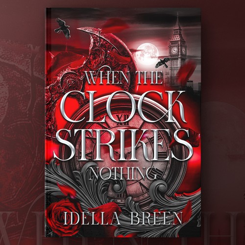 "When The Clock Strikes Nothing" A Book Cover Design
