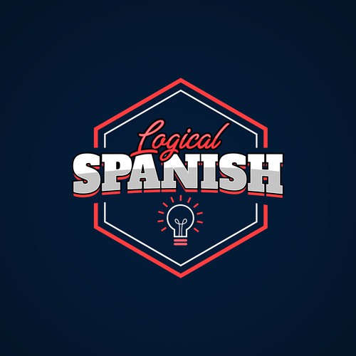 Logo concept for online spanish language course 