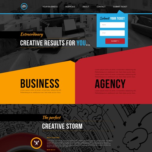 Branding, Business, Web & Agency Website