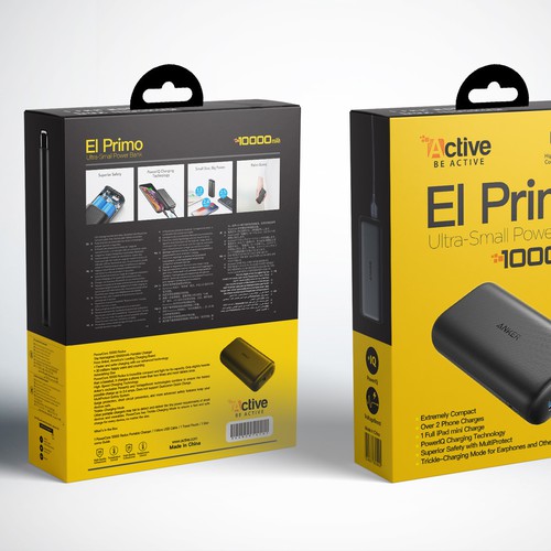Power bank package design