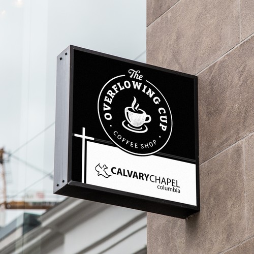 Calvary Church Coffee Shop Sign