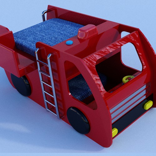 New design of Fire Engine Bunk bed