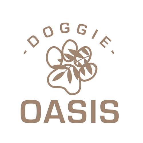 Bold logo concept for dog daycare