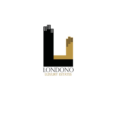 Logo for luxury real estate