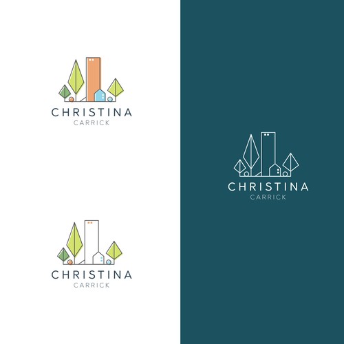 Simple logo for Christina Carrick