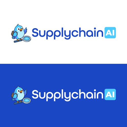 Logo Concept For Supply Chain Ai