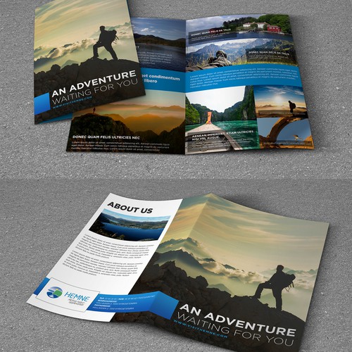 Create a winning brochure for visithemne