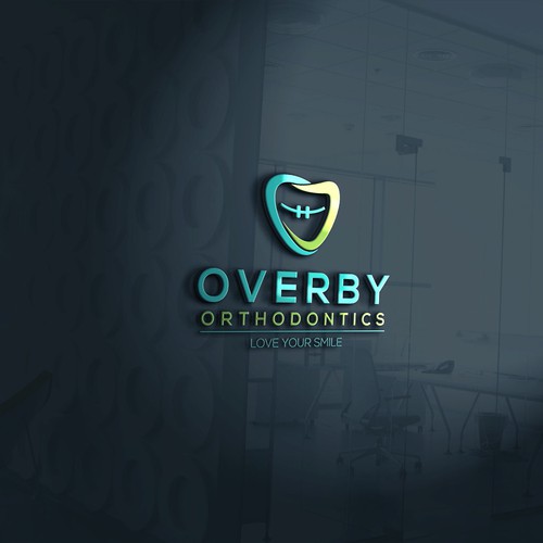 Bold logo concept for Overby Orthodontics