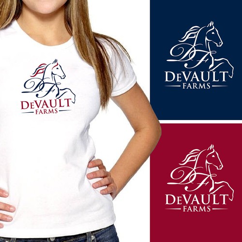 Logo for an equestrian/horse business that portrays beauty, elegance & simplicity