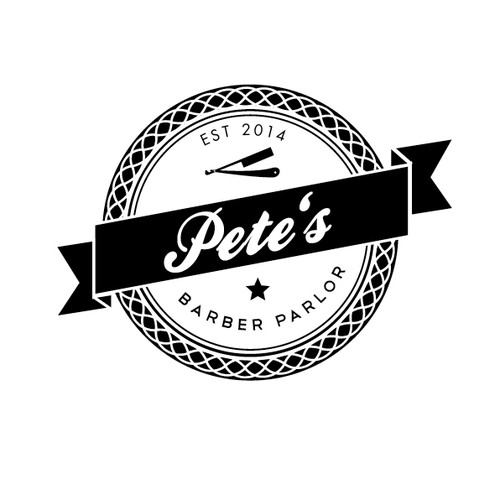 Logo für einen Barber Shop