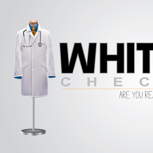 logo and business card for revolutionary start-up White Coat Checklist 