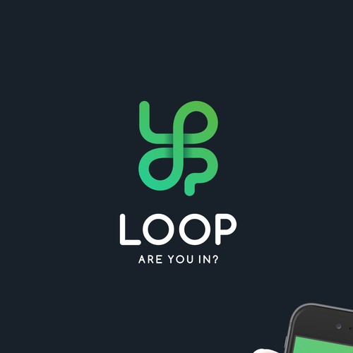 Fun Logo for App: Loop - Are you In?