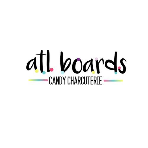 Playful logo for candy company