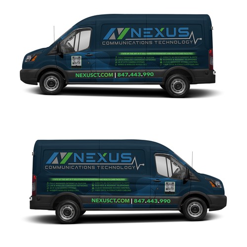  Ford Transit  Wrap design