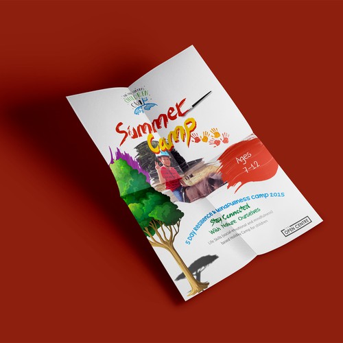 Create a flyer for sensational summer camp for kids