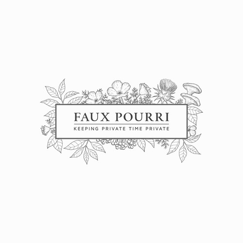Faux Pourri Hand-drawn Logo