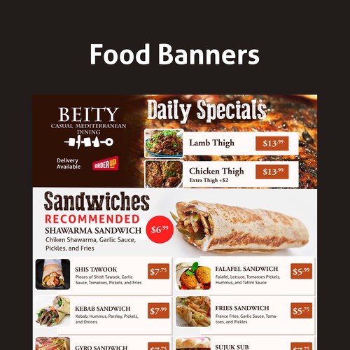 Food Banner