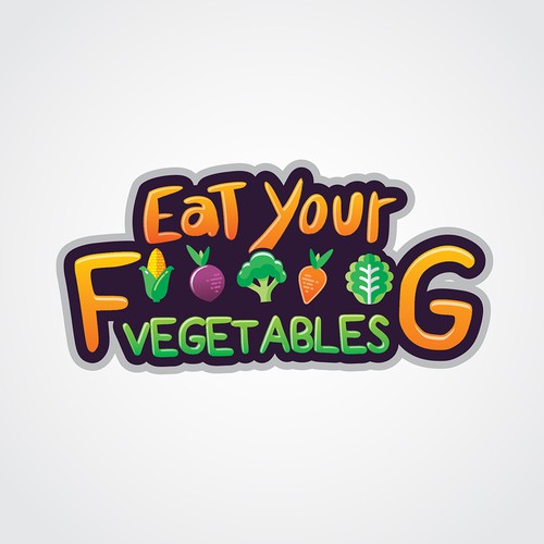 Logo design concept for a Podcast "Eat Your F*****G Vegetables