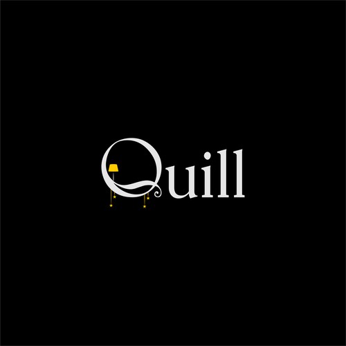 Quill light interior design logo