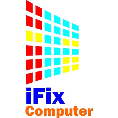Create a Simple yet Elegant design for an emerging computer services business.