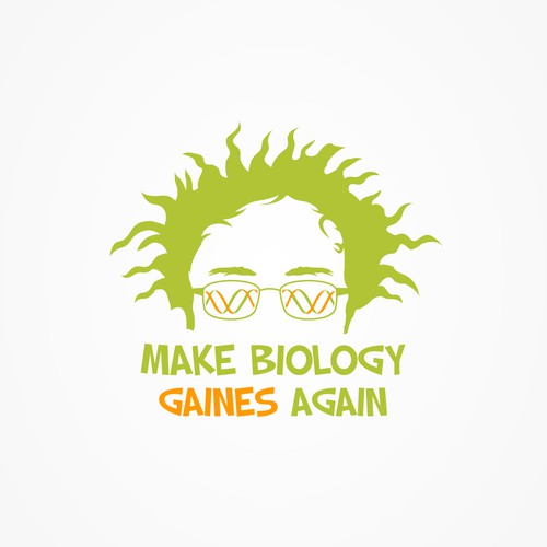 Make Biology Gaines Again logo