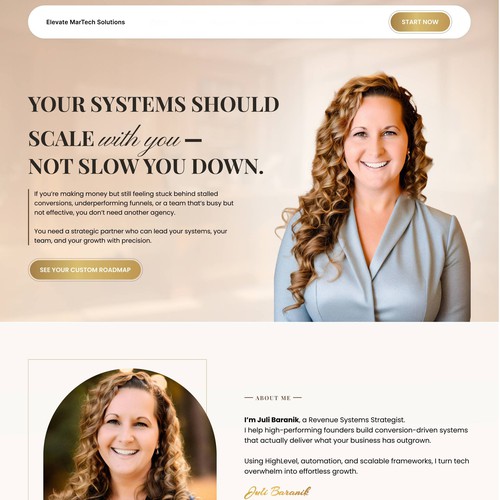 Luxury Conversion Funnel Hub Design