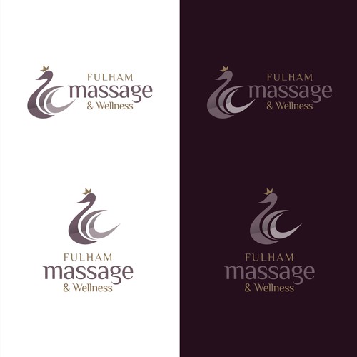 Luxury Logo for Fulham Massage & Wellness.