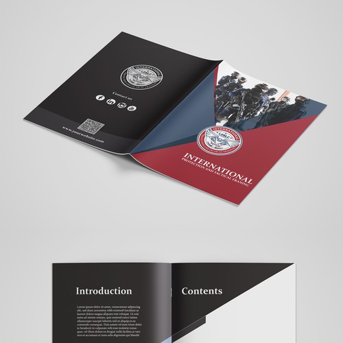 Service Presentation Booklet Design