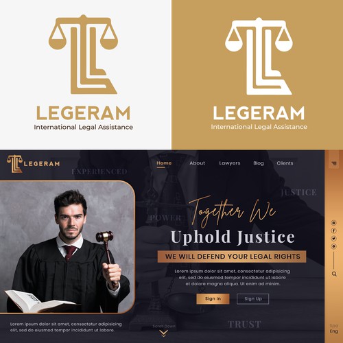 another example for legeram logo