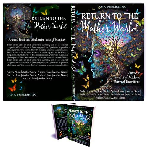 Design a bestselling book cover for Spiritual Female Entrepreneurs