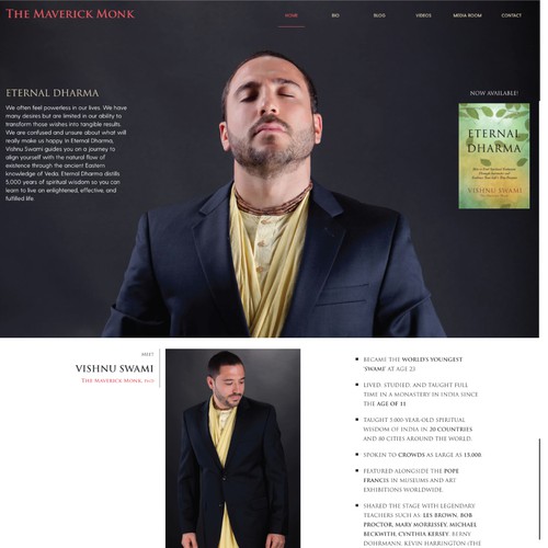 The Maverick Monk--Build His Brand, Build His Website and Make History