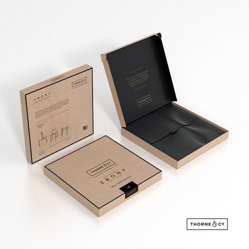 Design a box for designer homewares products