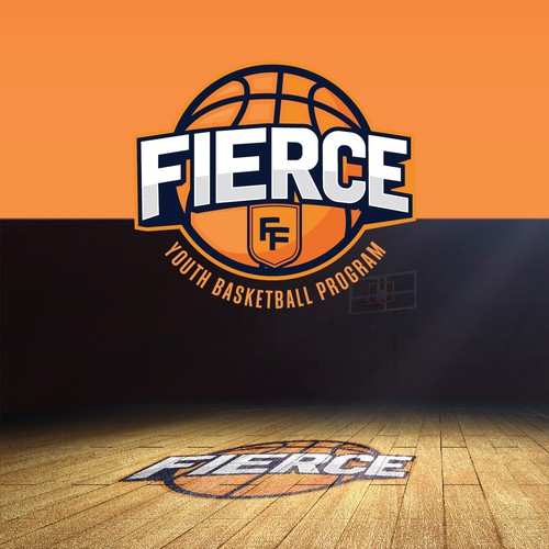 High-End Logo for the Fierce Basketball Brand