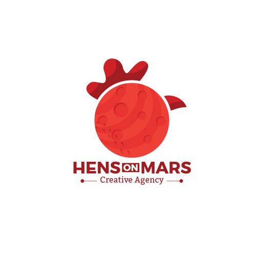 Hens on Mars Logo