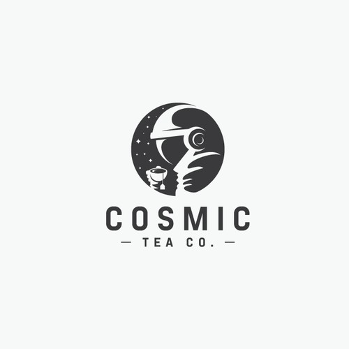 Cosmic Tea Co. Logo Design