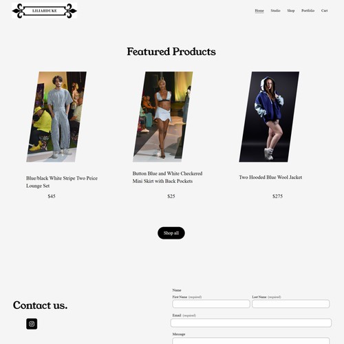 Optimisation of Liliah Duke - Trendy Fashion Boutique